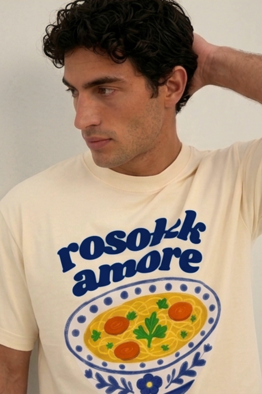 T-SHIRT ROSOŁEK AMORE MASEŁKOWY - MEN