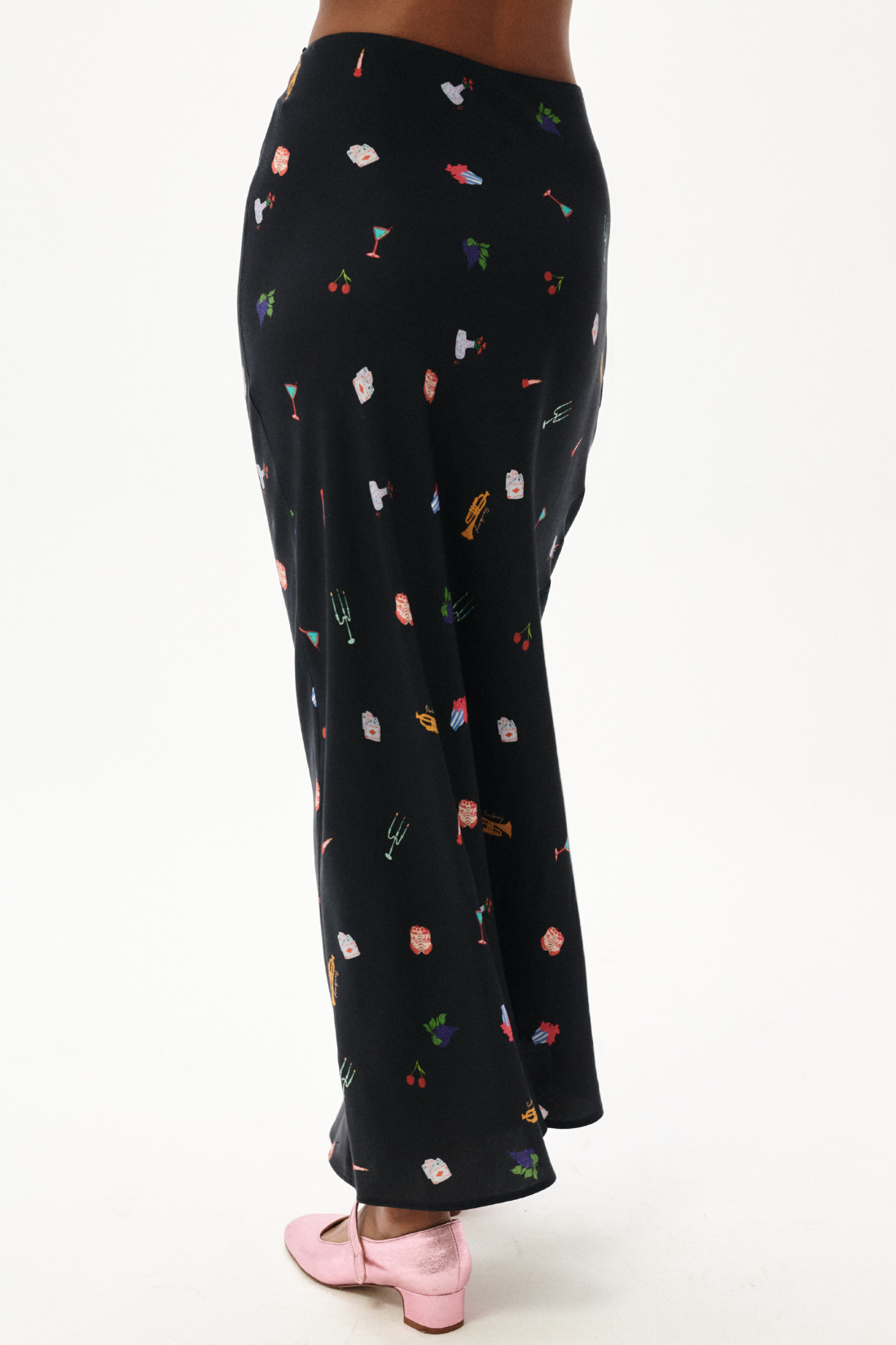 SPÓDNICA TOSKANIA PARTY CZARNA