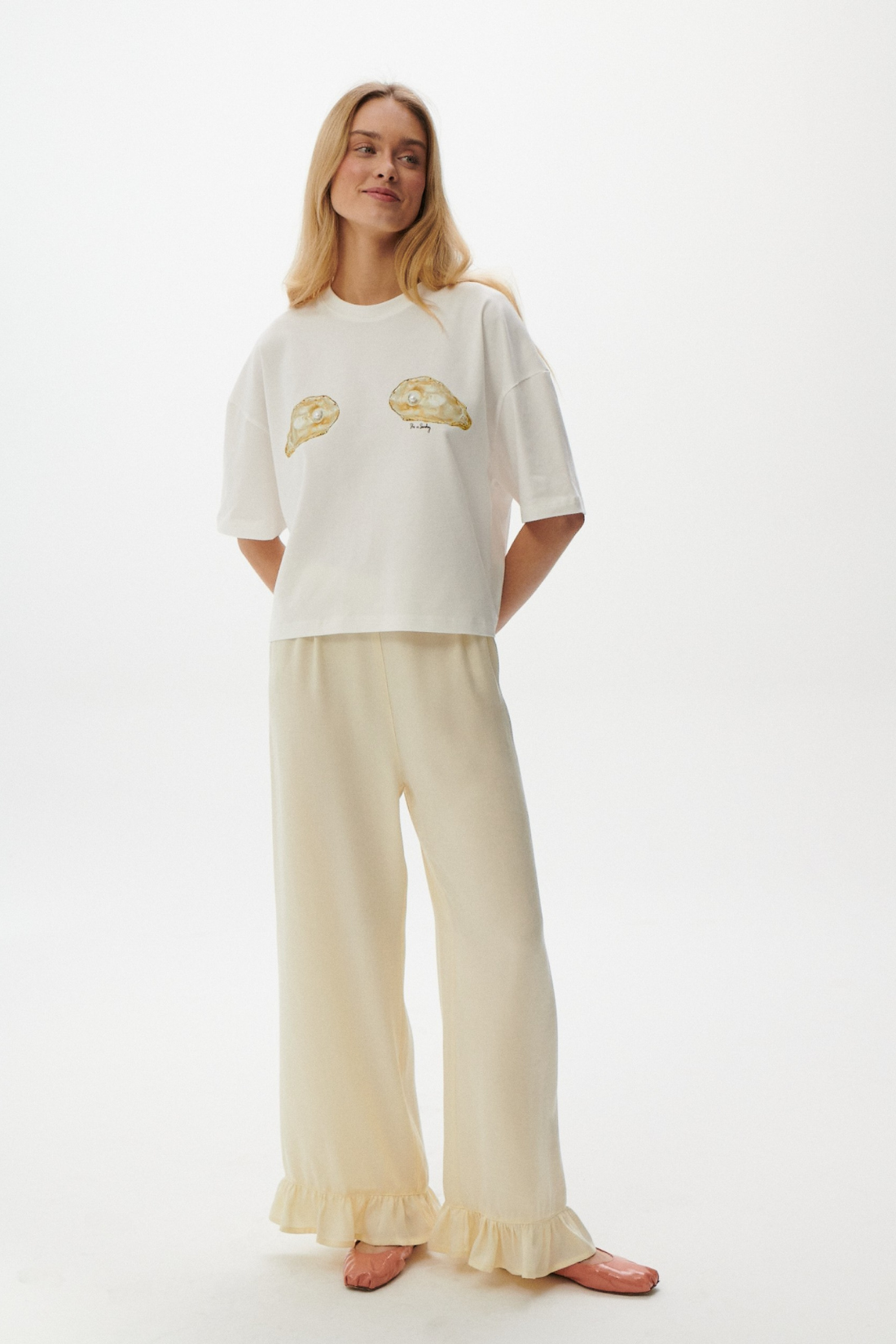 SPODNIE ESTELLE MASEŁKOWE