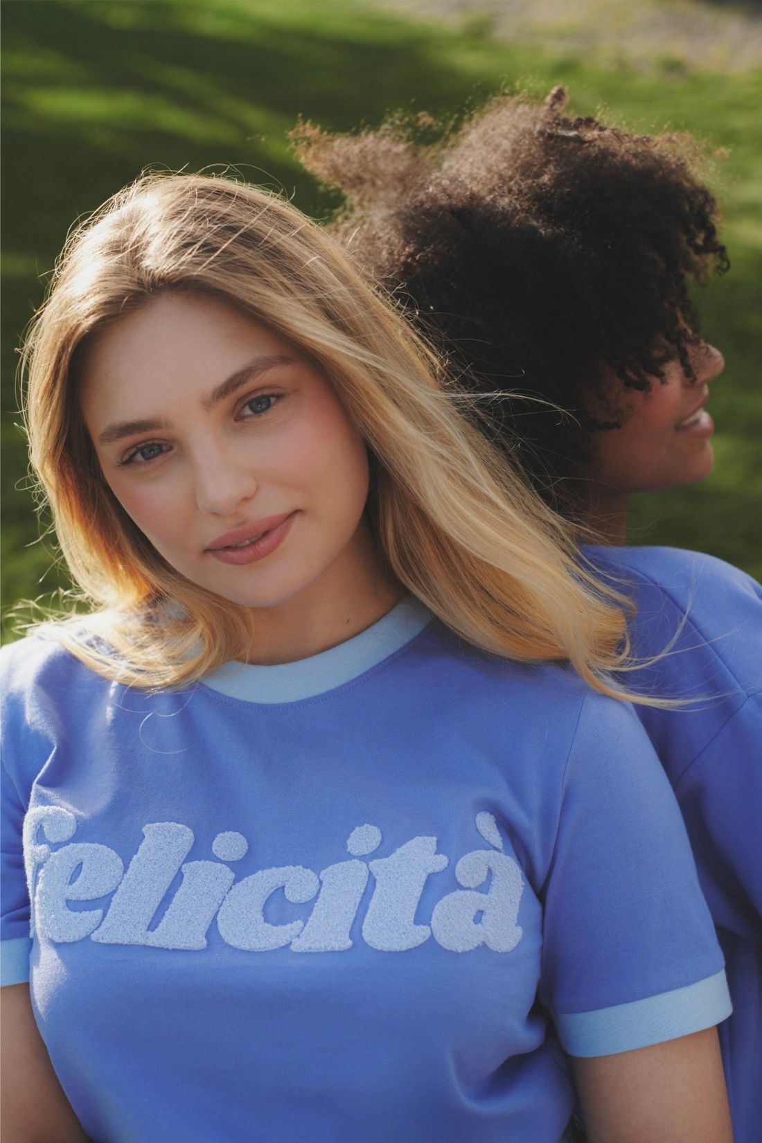 T-SHIRT HAPPINESS BLUE