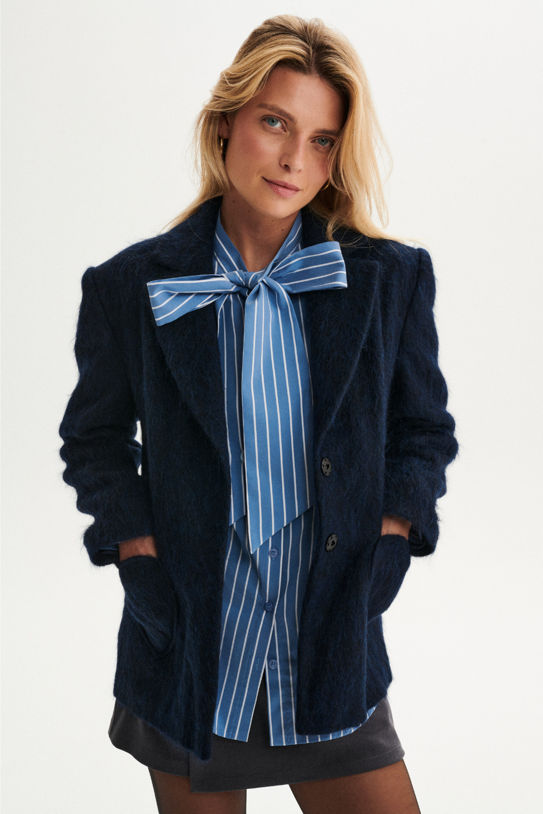 MARYNARKA ADORE GRANATOWA