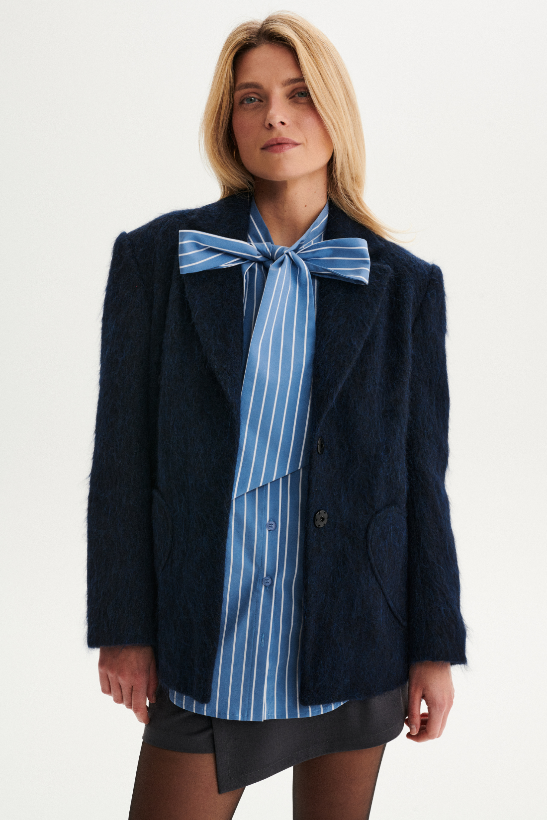 MARYNARKA ADORE GRANATOWA