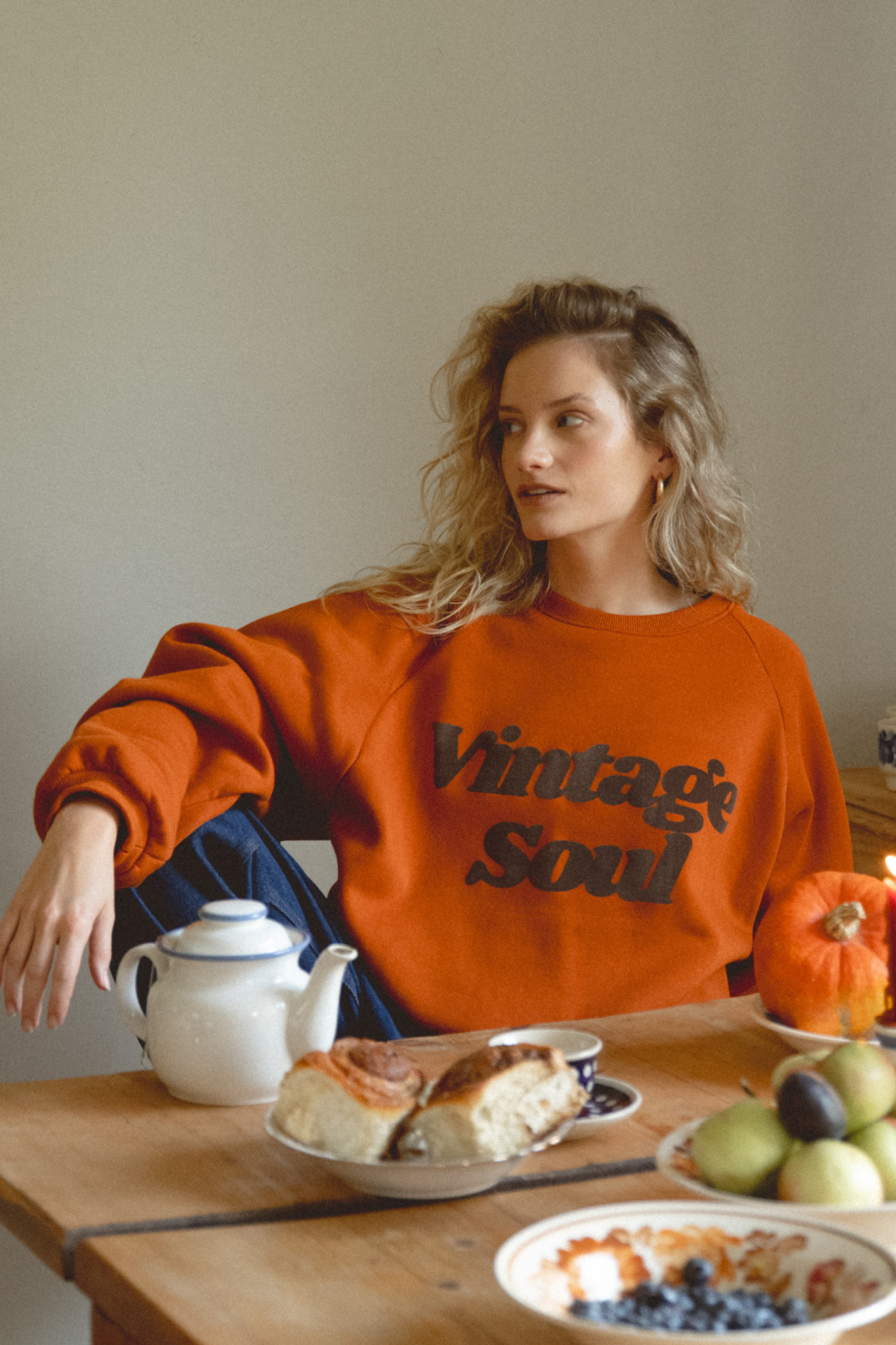 BLUZA VINTAGE SOUL CYNAMONOWA