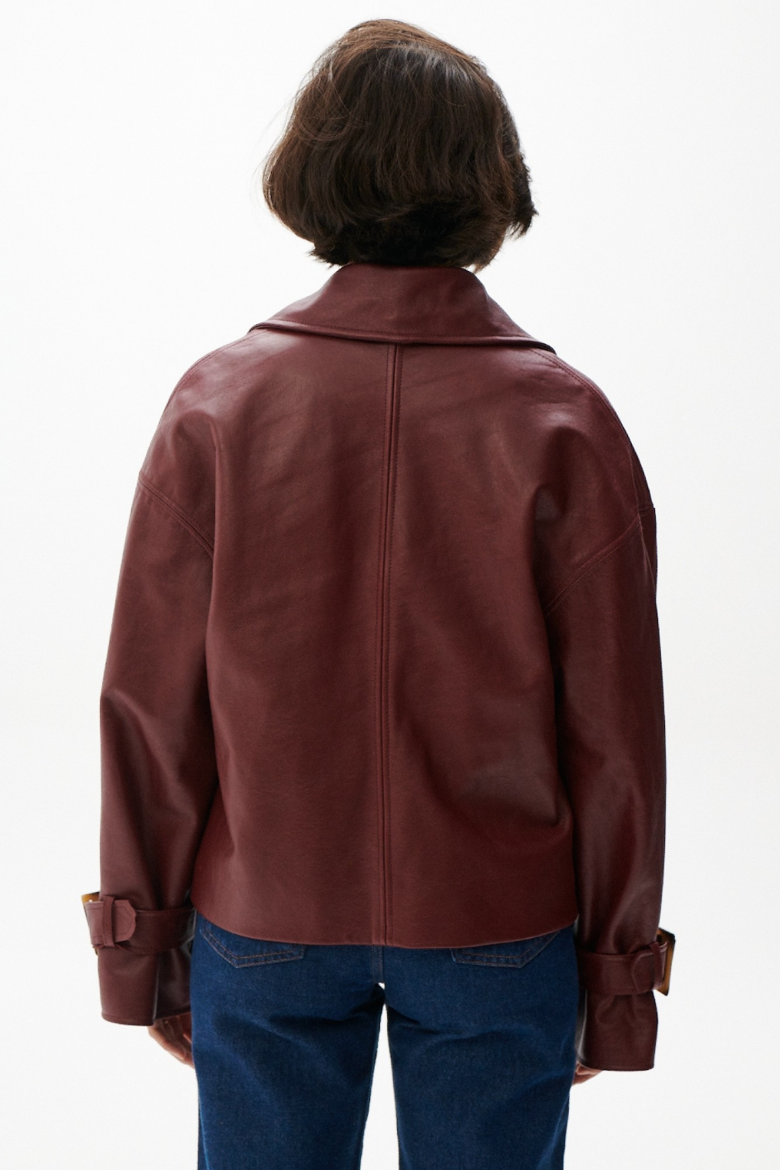 KURTKA SKÓRZANA FINESSE CZERWONA