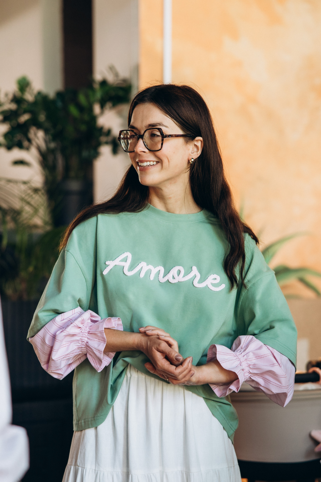 LONGSLEEVE AMORE ZIELONY