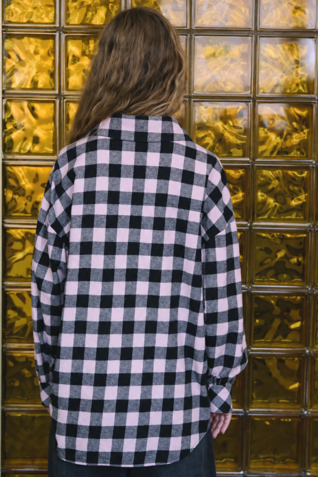 KOSZULA FLANNEL RÓŻOWA