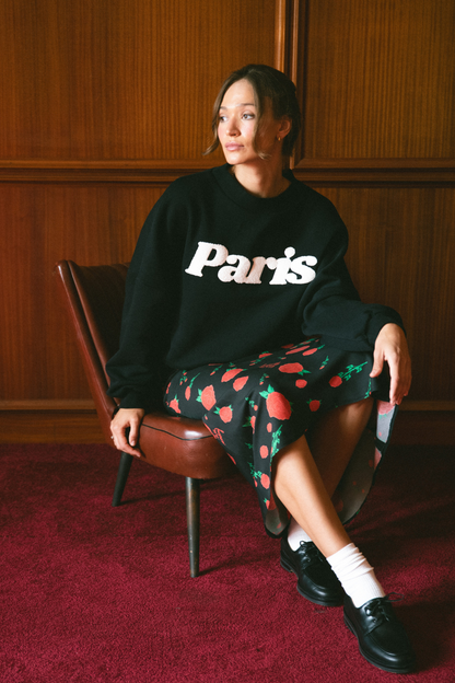 BLUZA PARIS CZARNA