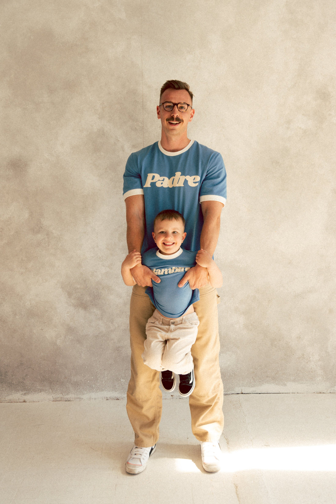 T-SHIRT BAMBINO NIEBIESKI MINI