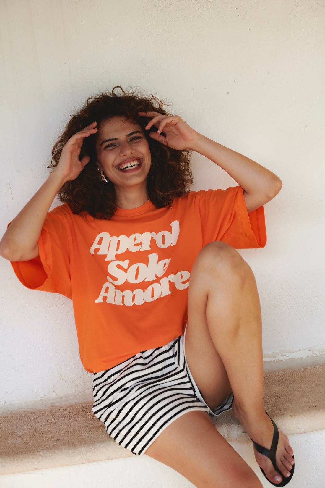 T-SHIRT APEROL SOLE AMORE
