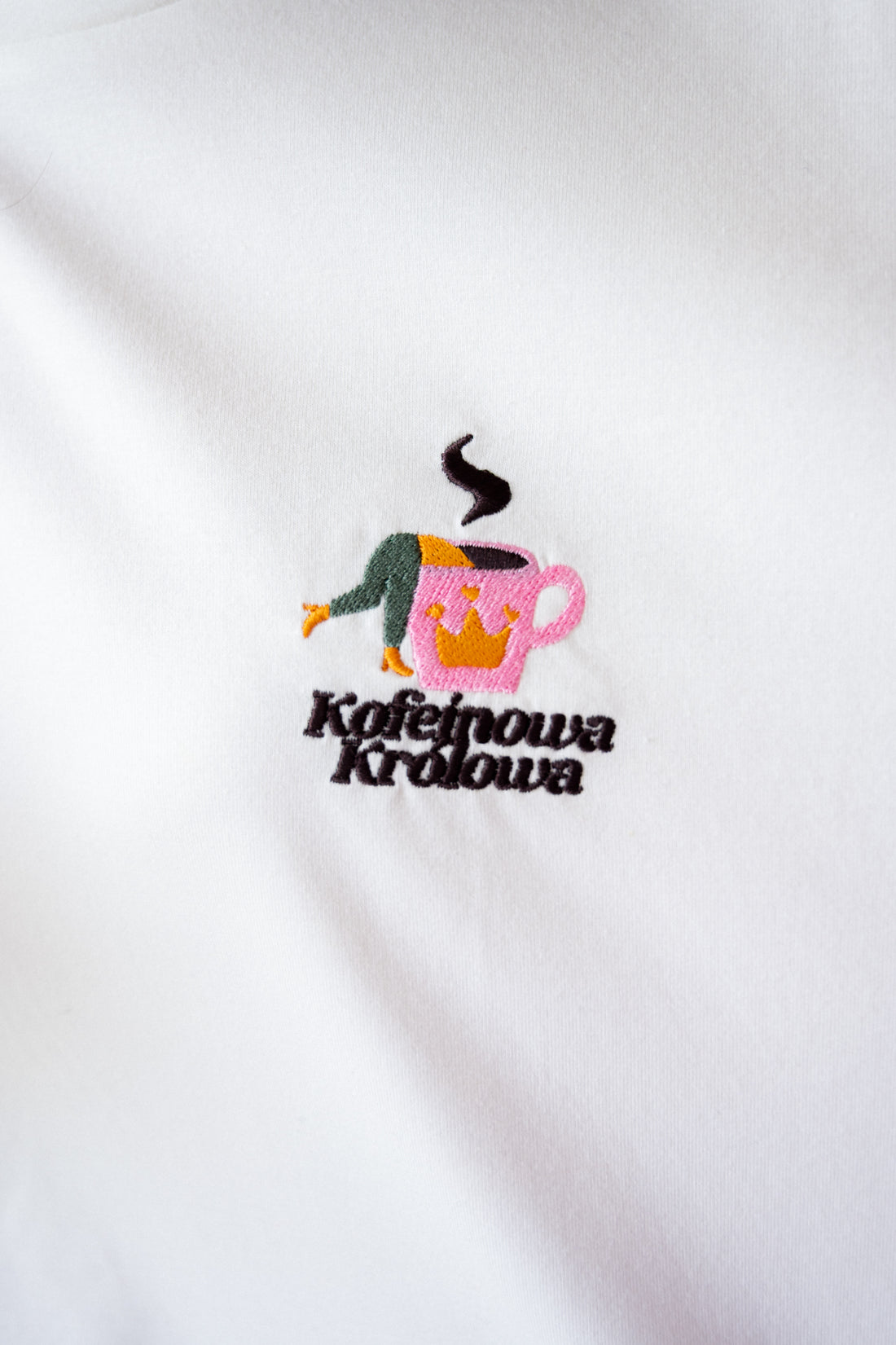 T-SHIRT COFFEE QUEEN KREMOWA