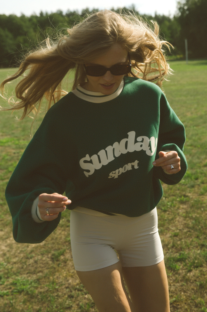 BLUZA SUNDAY SPORT GREEN