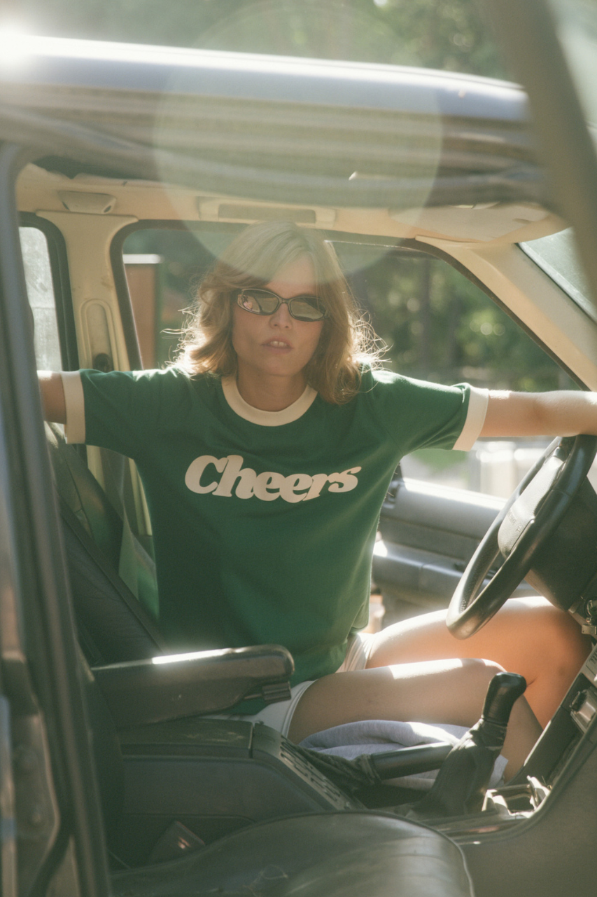 T-SHIRT CHEERS GREEN