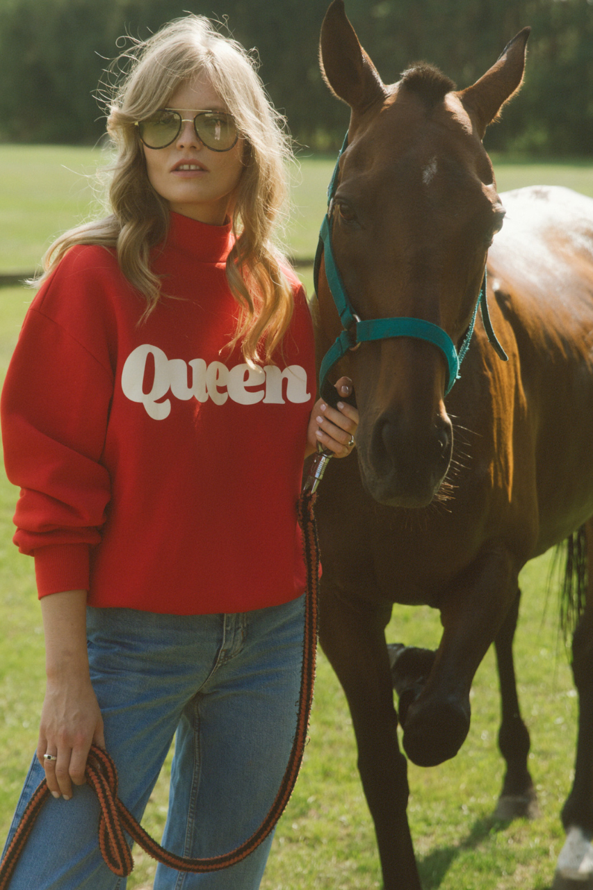 BLUZA QUEEN RED