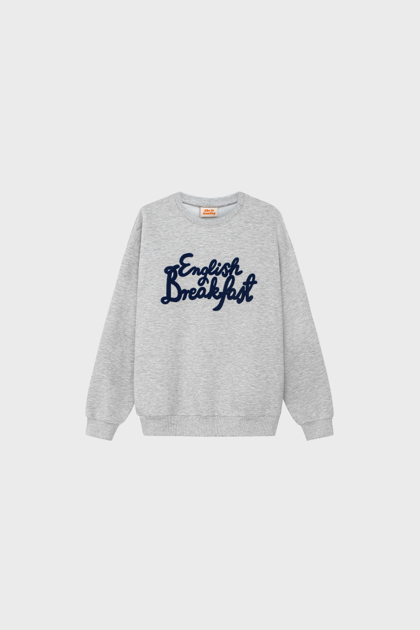 BLUZA ENGLISH BREAKFAST GREY