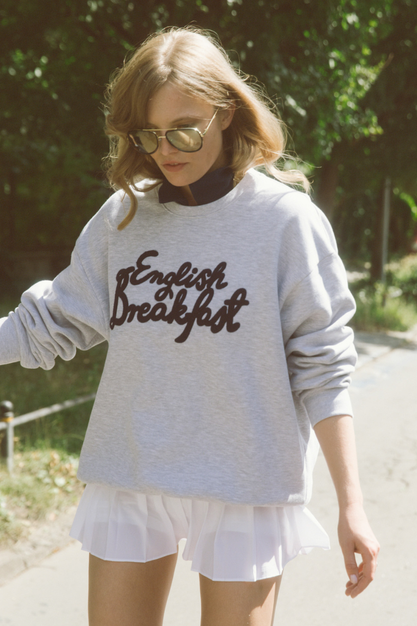 BLUZA ENGLISH BREAKFAST GREY