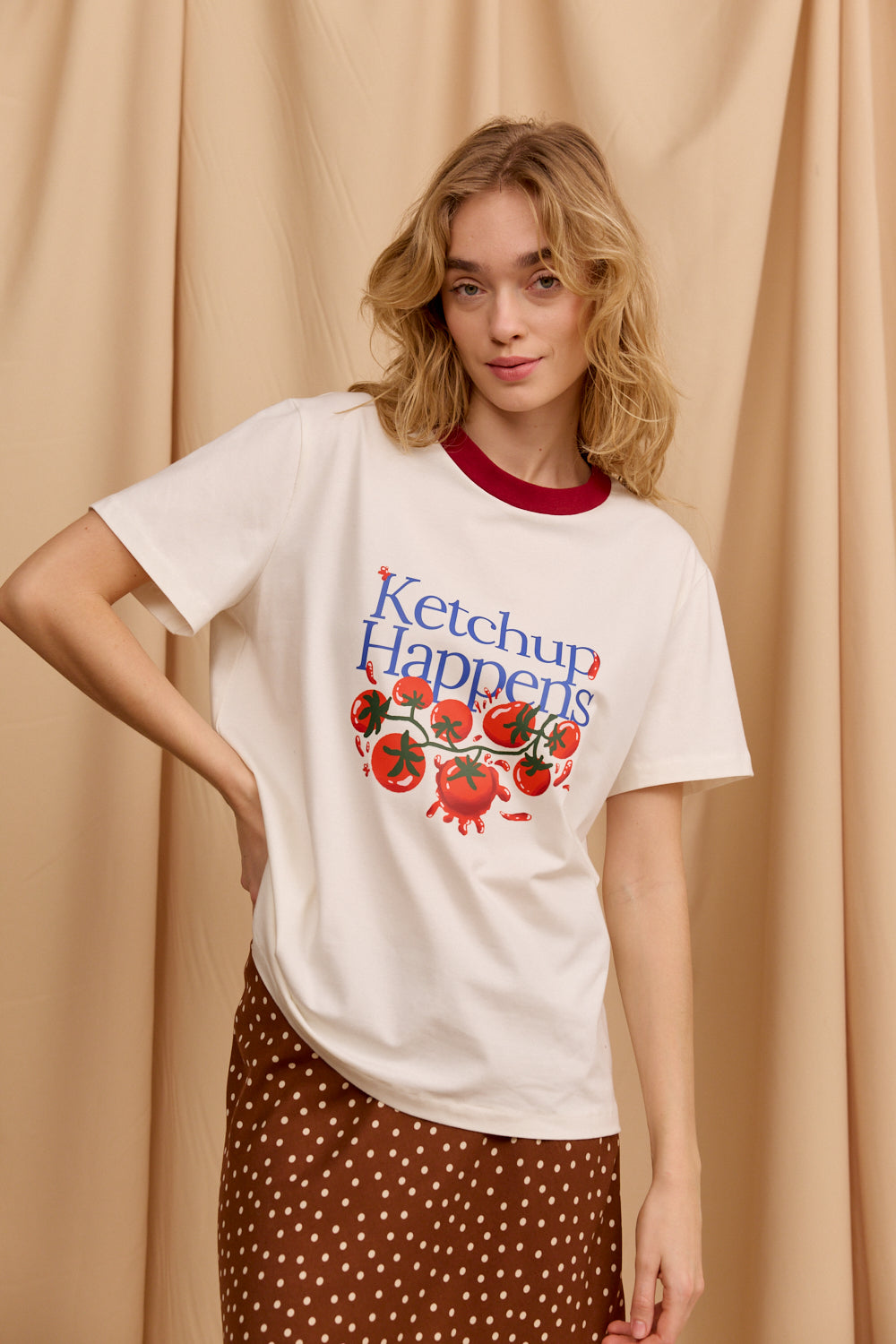 T-SHIRT KETCHUP RELAXED