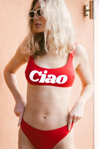 BIKINI DÓŁ CIAO CZERWONE