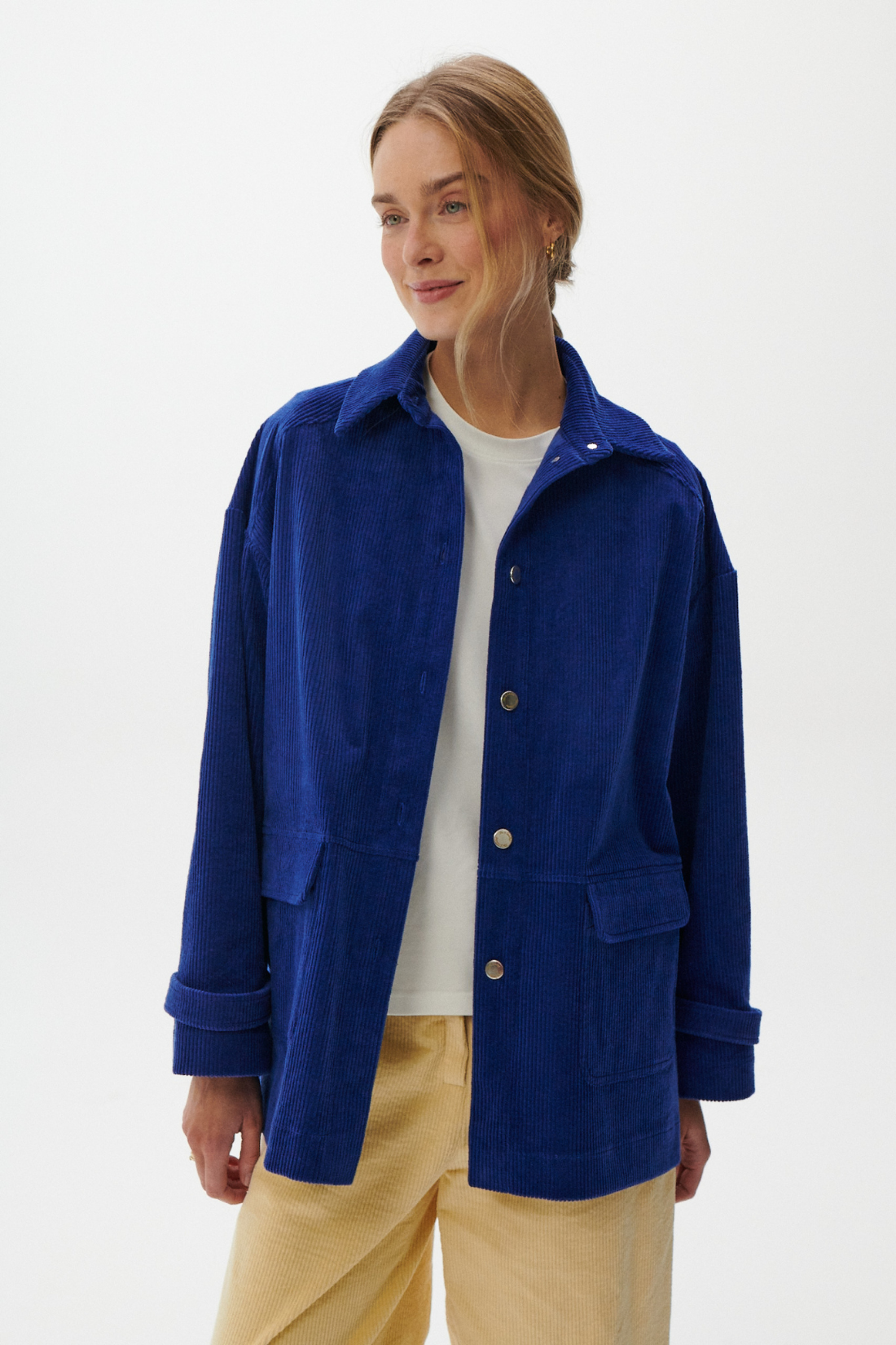 KURTKA SZTRUKSOWA NORDIC KOBALTOWA