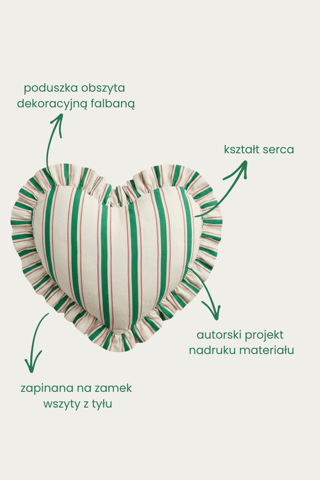 CALISTA STRIPED PILLOW