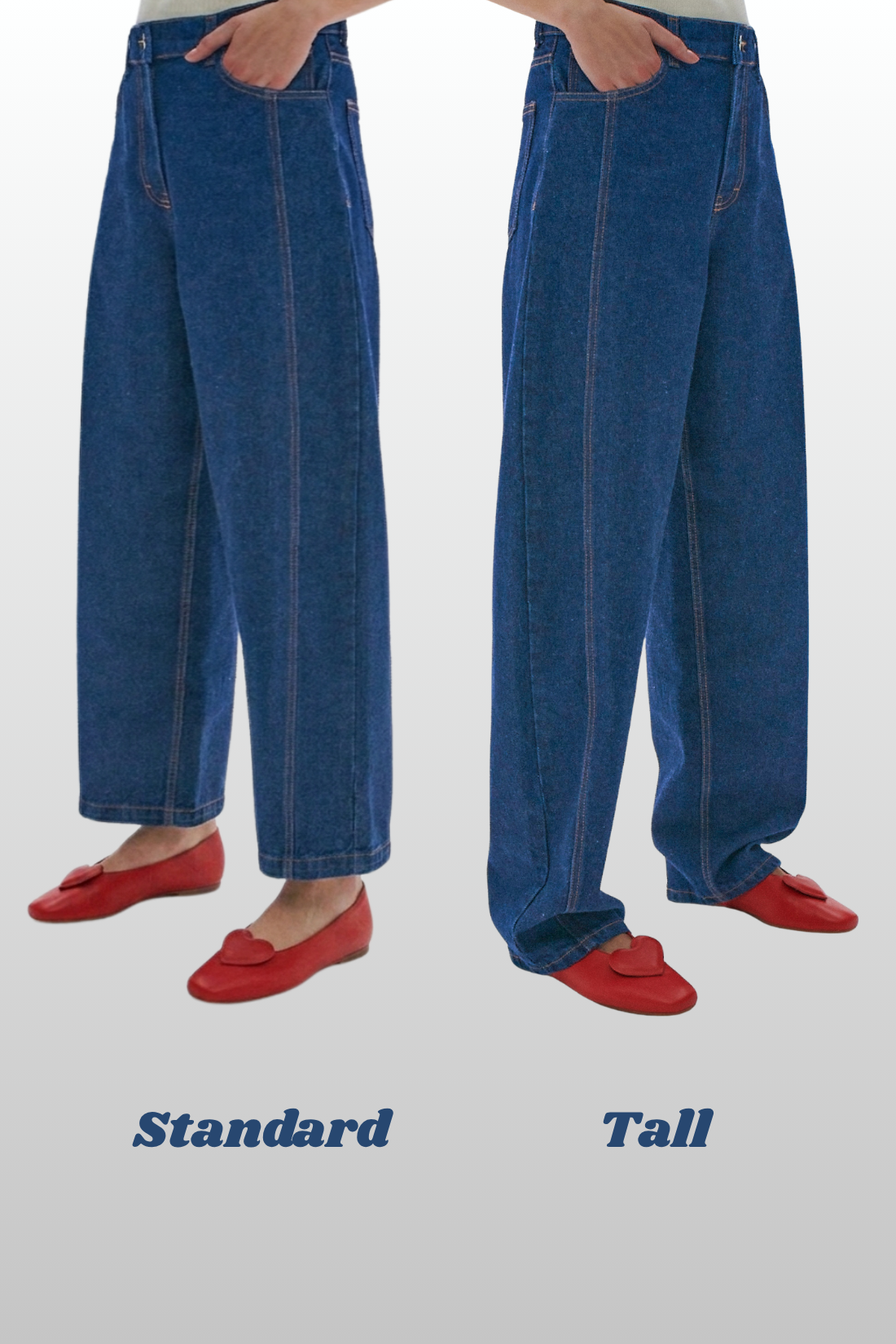 JEANSY ELARA BARREL STANDARD CIEMNY NIEBIESKI