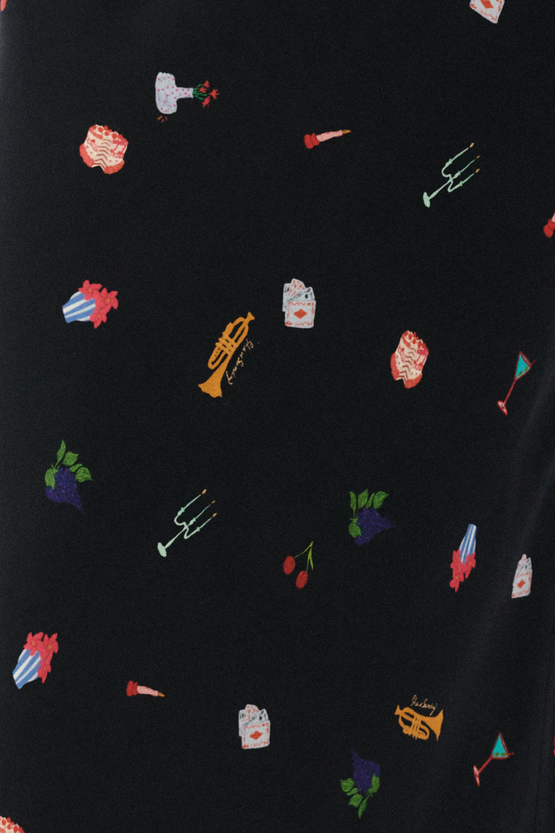 SPÓDNICA TOSKANIA PARTY CZARNA