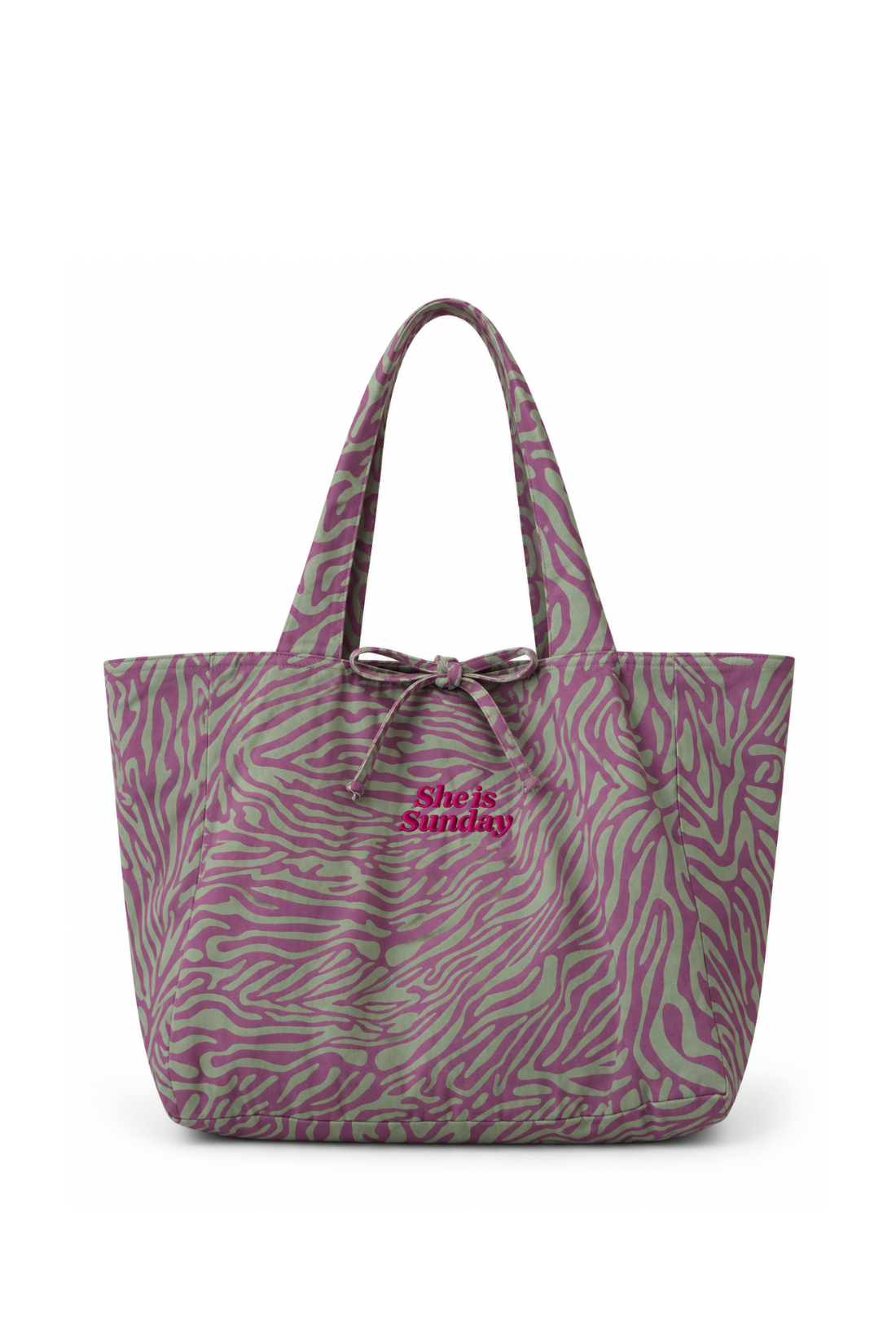 TORBA SHOPPER CIAO TIGER PRINT
