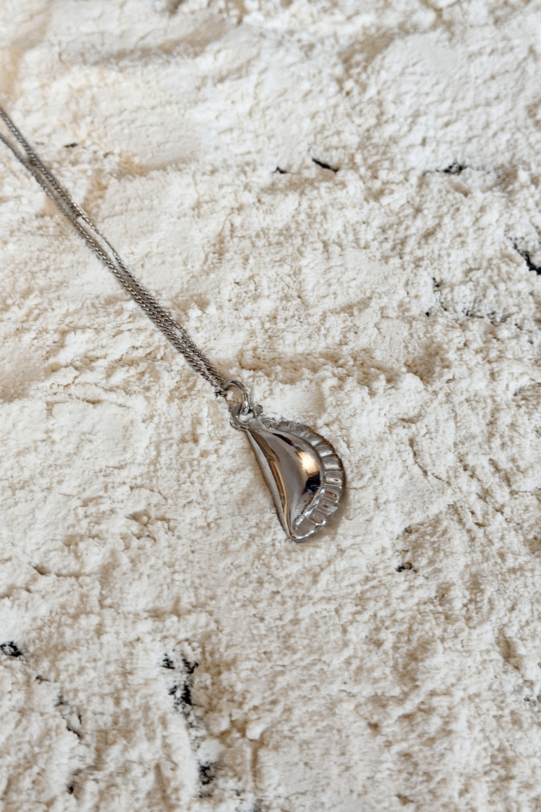NASZYJNIK PIEROGI SREBRNE