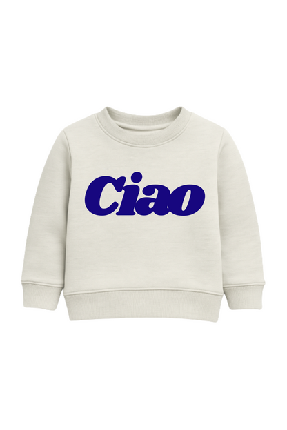 BLUZA CIAO SZARY MELANGE MINI