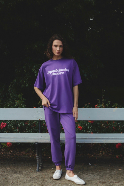 T-SHIRT JAGODZIANKA VIOLET