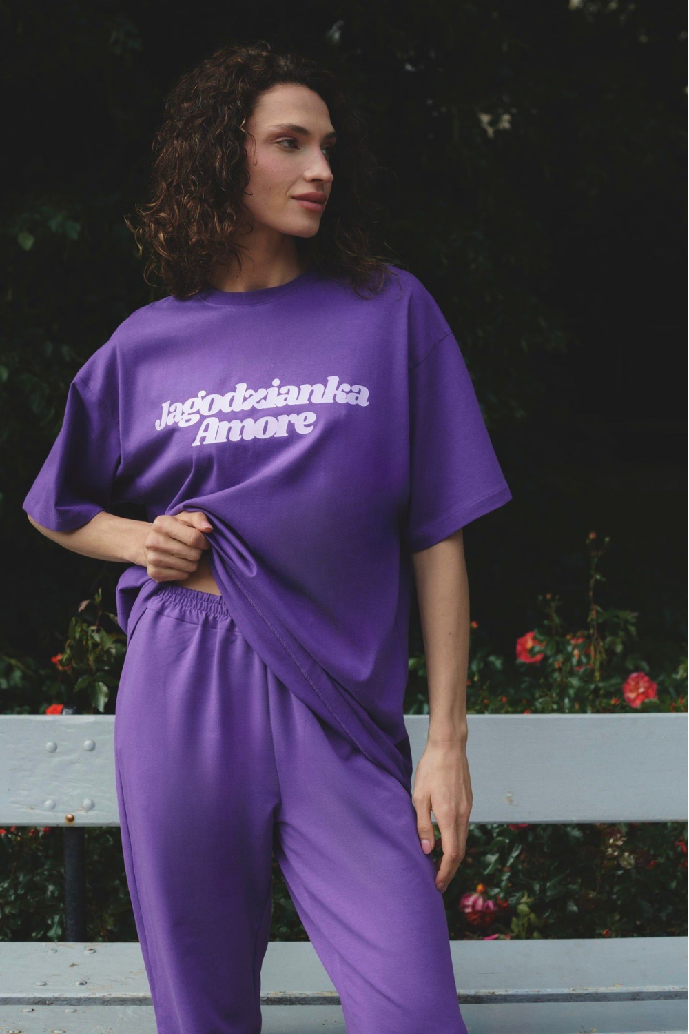 T-SHIRT JAGODZIANKA VIOLET