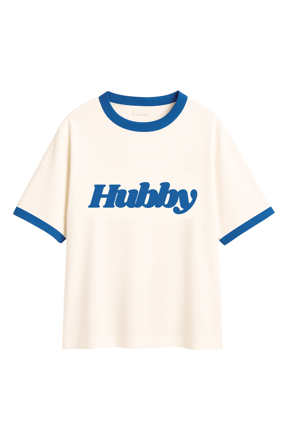 T-SHIRT HUBBY KREMOWY - MEN
