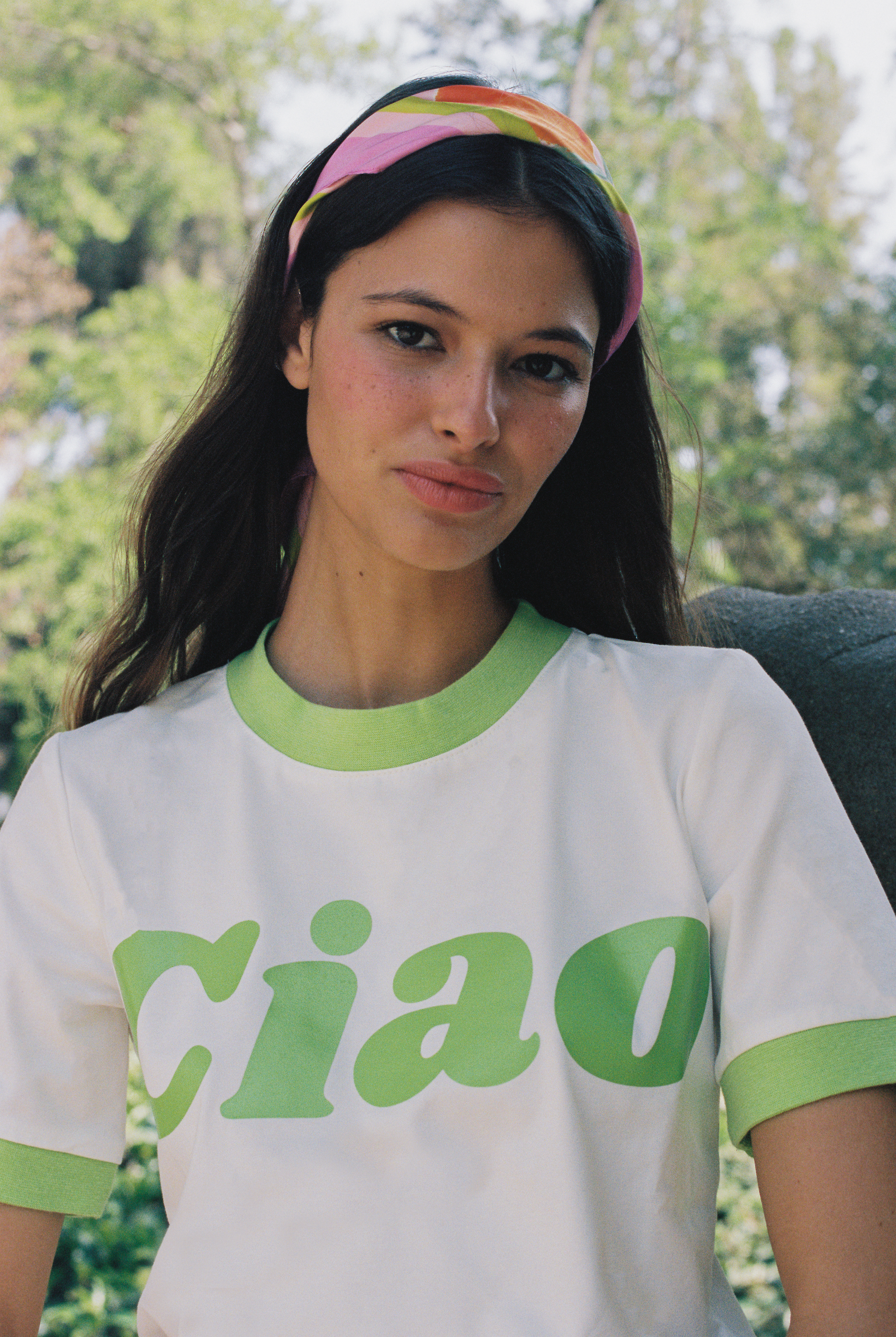 T-SHIRT CIAO LIMONKOWY
