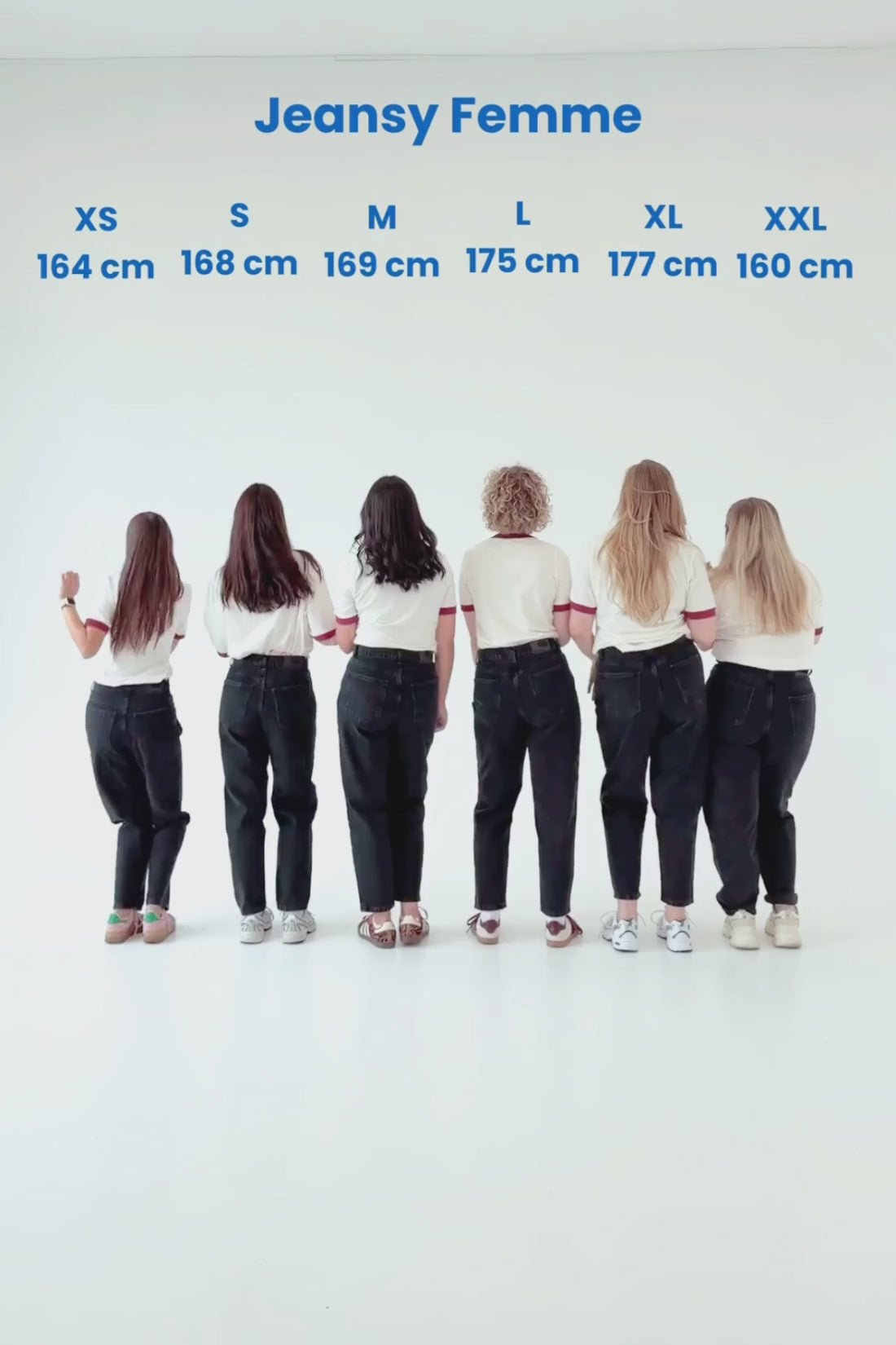 SPODNIE JEANSOWE FEMME CZARNE - STANDARD