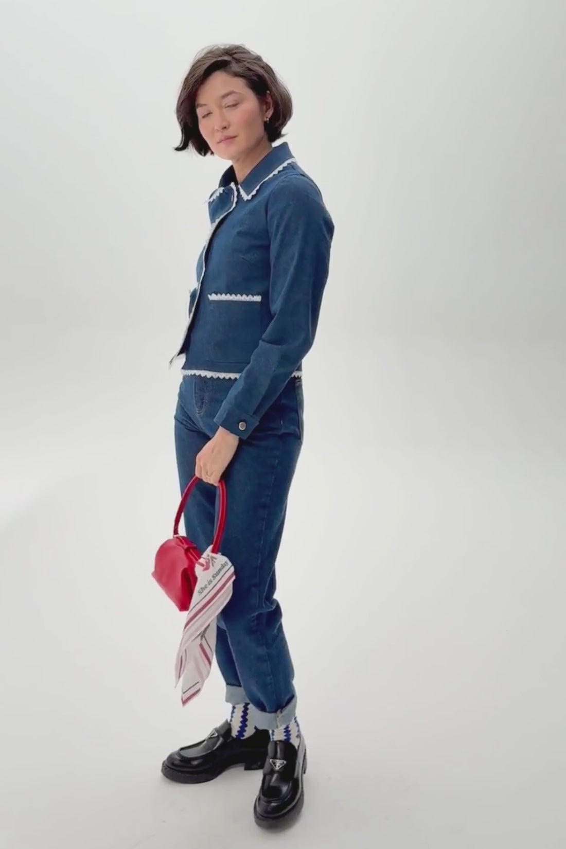 KURTKA LISBOA JEANSOWA