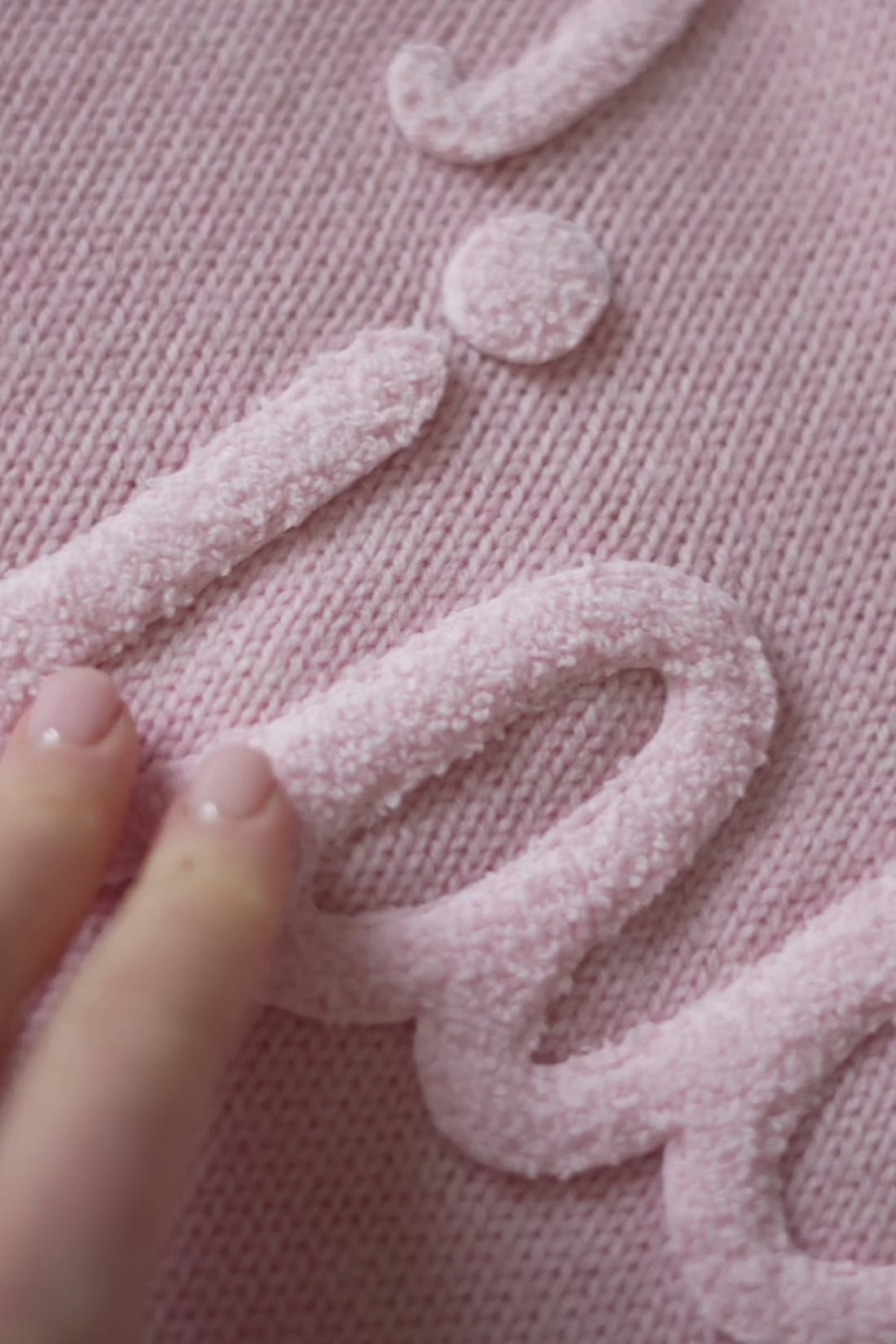 SWETER BIARRITZ RÓŻOWY