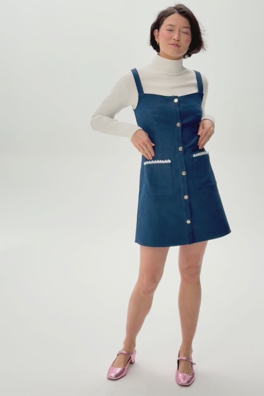 SUKIENKA LISBOA JEANSOWA