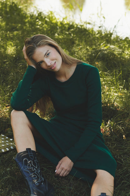 SUKIENKA BROOKE ZIELONA