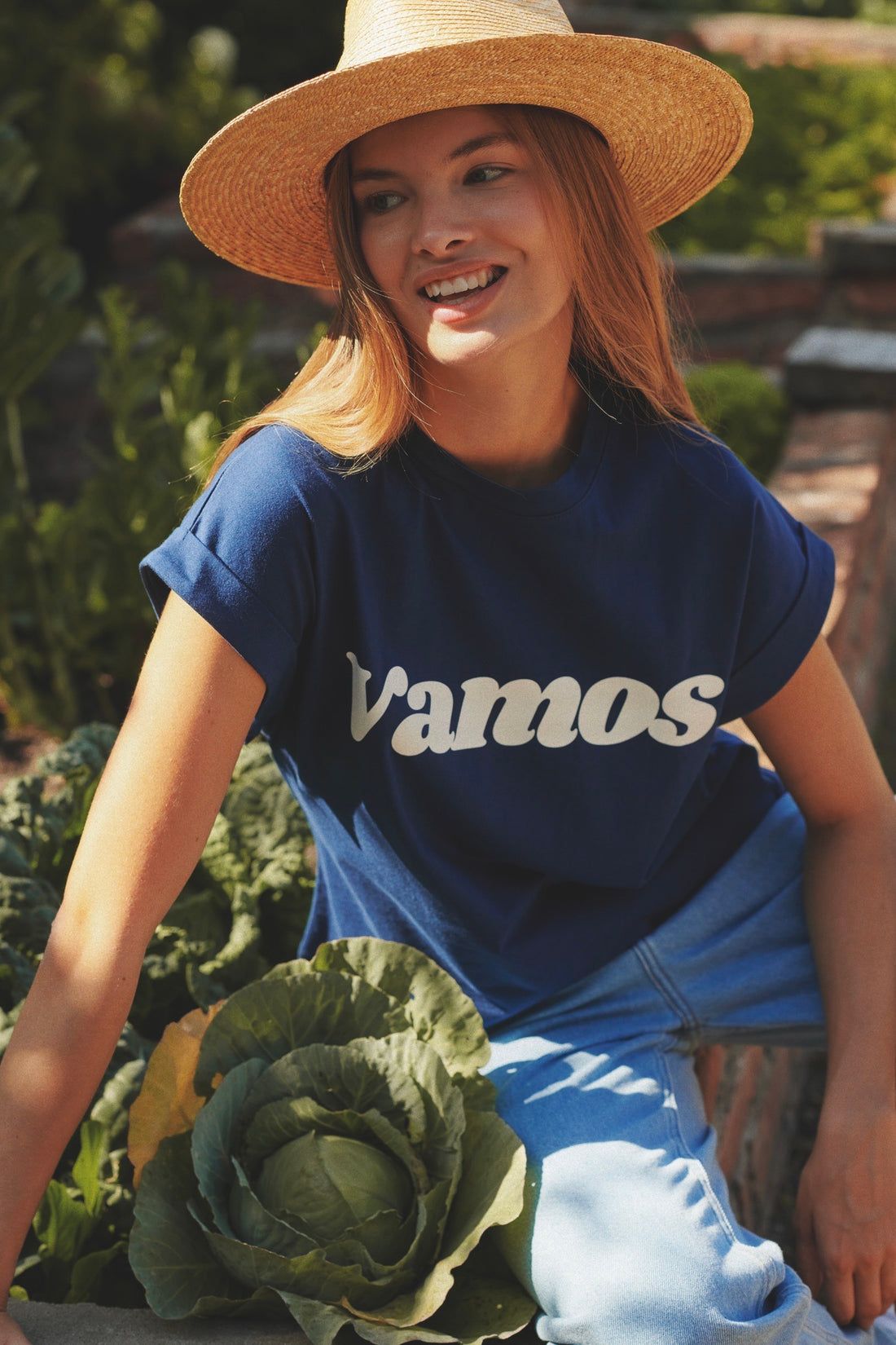 T-SHIRT VAMOS NAVY