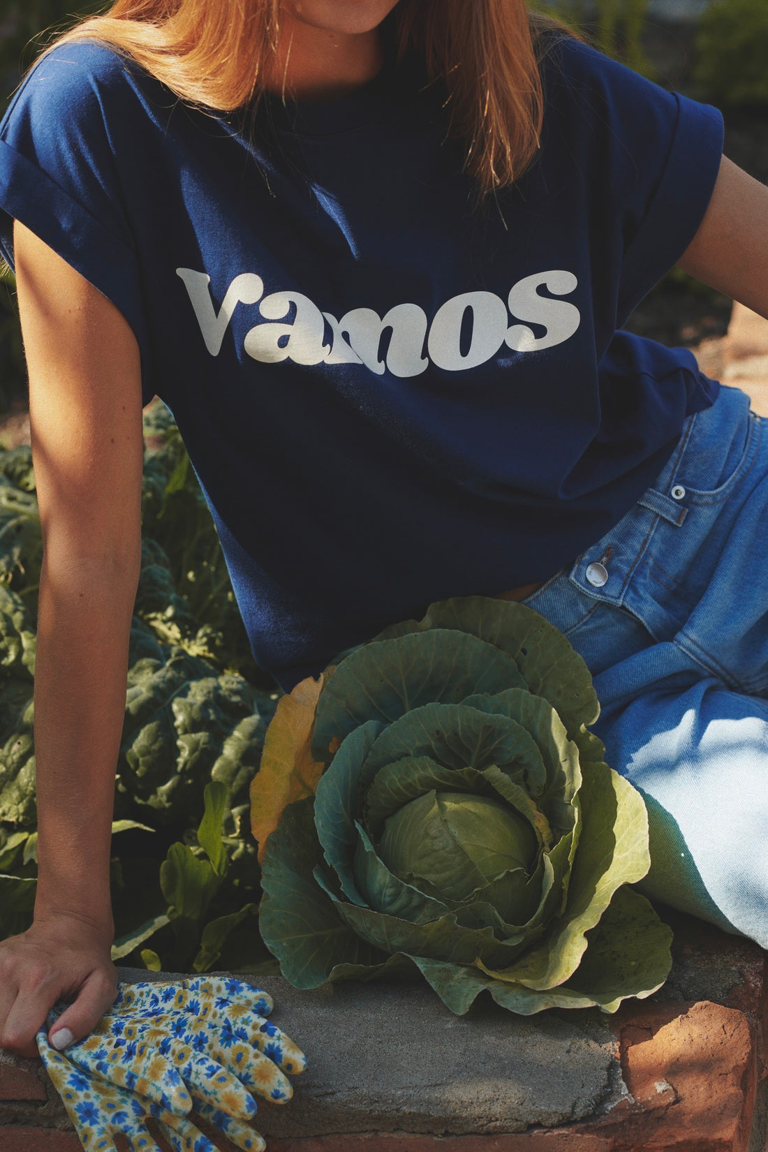 T-SHIRT VAMOS NAVY
