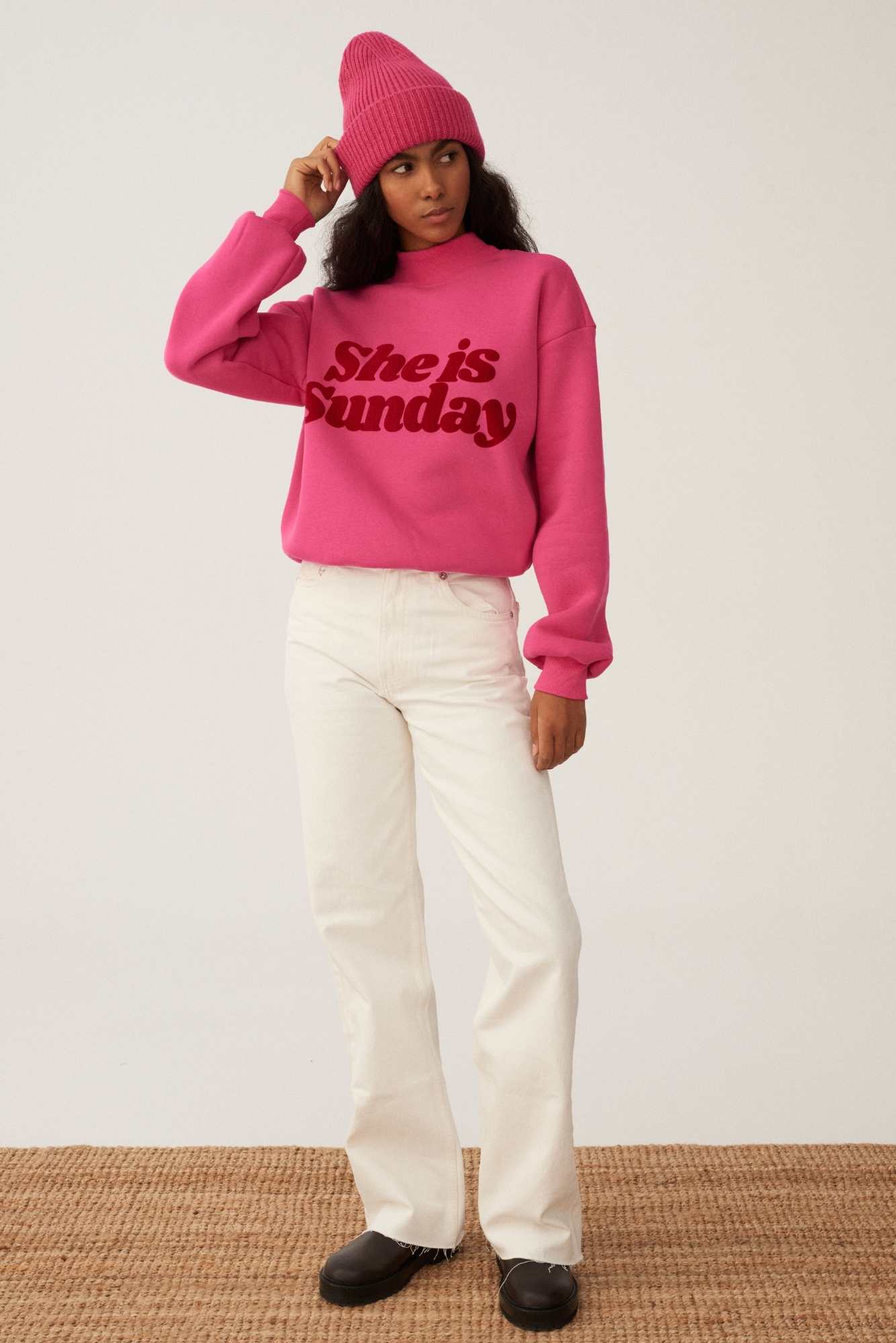BLUZA RÓŻOWA SHE IS SUNDAY